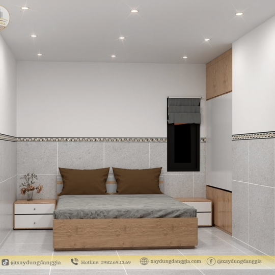 Mẫu Nhà Gác Lửng Hiện Đại 02