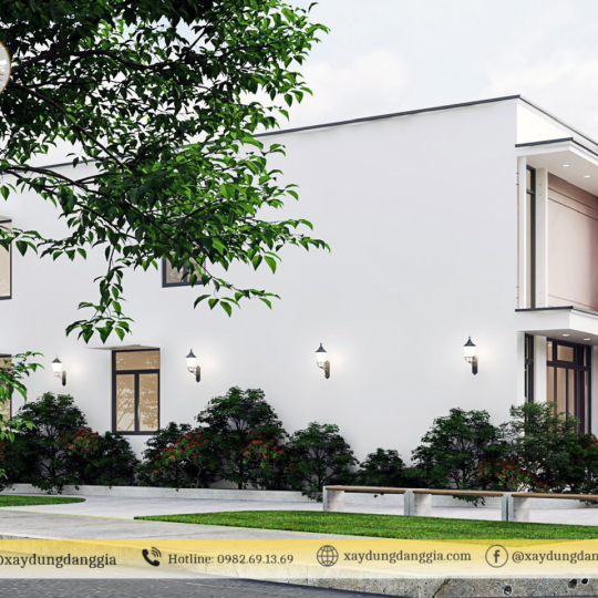 Mẫu Nhà Gác Lửng Hiện Đại 03